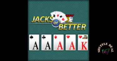 Illustration of jacks or better video poler