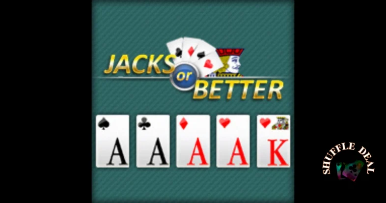 Illustration of jacks or better video poler