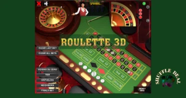 illustration of roulette table